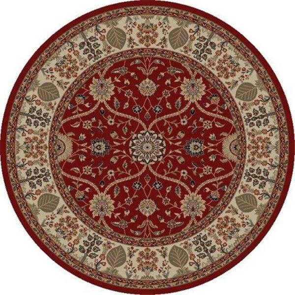 Concord Global Trading Concord Global 49000 5 ft. 3 in. Jewel Voysey - Round; Red 49000 - main
